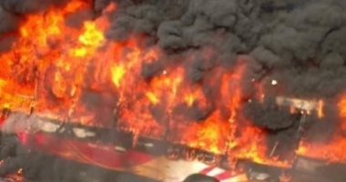 اندلاع حريقان في الشيخ عمر وشارع أبي نؤاس ببغداد 