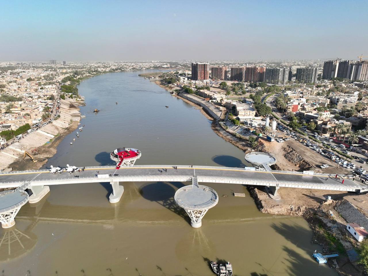 السوداني يبين أسباب إطلاق اسم الحرية على جسر الگريعات  
