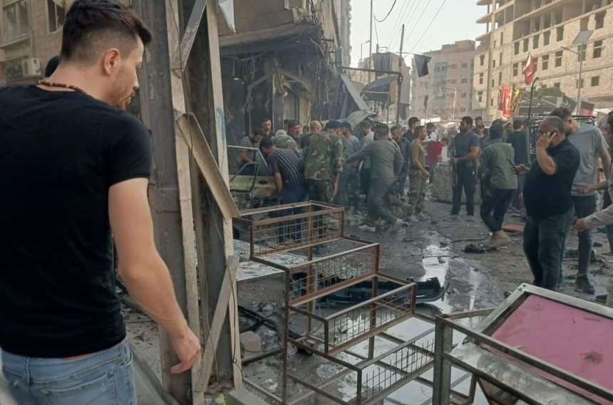 الداخلية السورية تعلن حصيلة انفجار منطقة السيدة زينب 