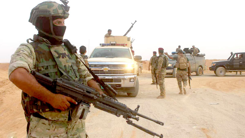 الجيش العراقي ينتشر بمناطق حدودية مع سوريا لمنع عمليات تمرير دواعش للعراق