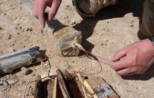 تفكيك صاروخين ورمانات هجومية معدة للتفجير شمالي بغداد